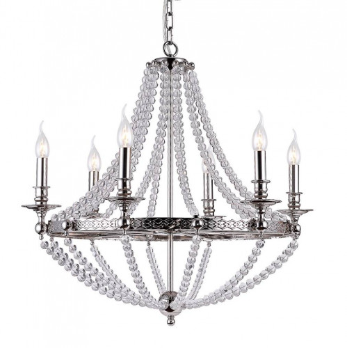 подвесная люстра crystal lux perugia sp6 хром в Смоленске