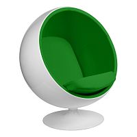 кресло eero aarnio style ball chair зеленое в Смоленске