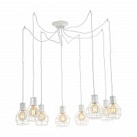 подвесная люстра arte lamp a9182sp-8wh в Смоленске