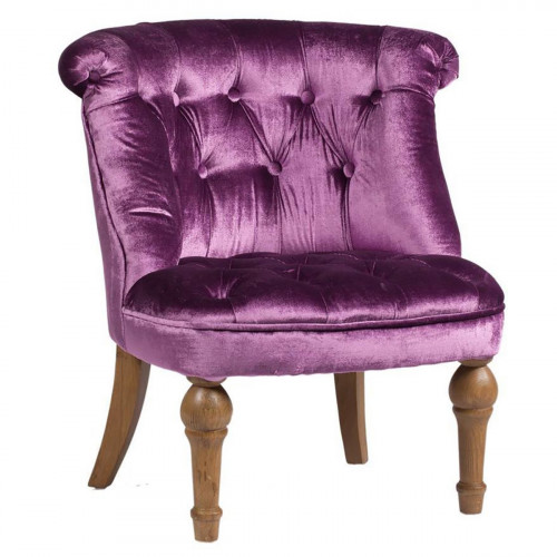 кресло sophie tufted slipper chair сиреневое в Смоленске