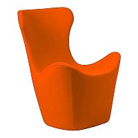 кресло papilio lounge chair оранжевое в Смоленске