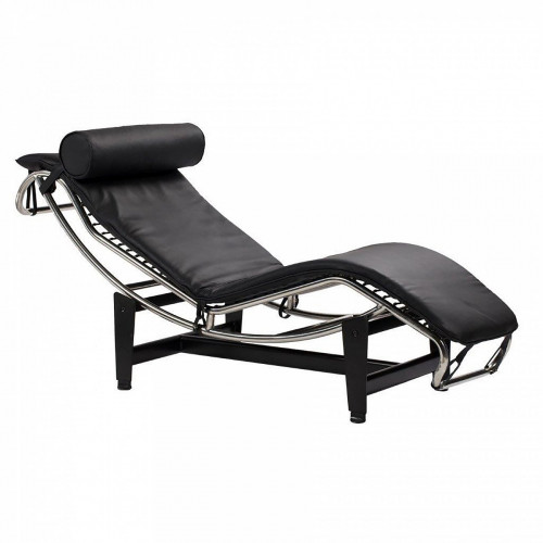 шезлонг chaise longue lc4 черный в Смоленске