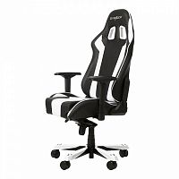 кресло геймерское dxracer king ks06 черно-белое в Смоленске