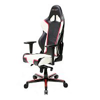 кресло геймерское dxracer racing черно-бело-красное в Смоленске