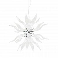 подвесной светильник ideal lux leaves sp8 bianco в Смоленске