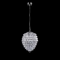 подвесной светильник crystal lux charme sp2+2 led chrome/transparent в Смоленске