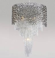 подвесной светильник crystal lux hauberk sp-pl8 d60 матовый никель в Смоленске