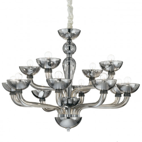 подвесная люстра ideal lux casanova sp12 fume в Смоленске