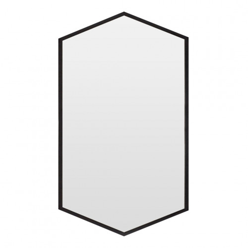 зеркало шестиугольное черное hexagon в Смоленске