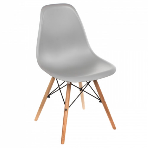 стул деревянный eames pc-015 grey в Смоленске