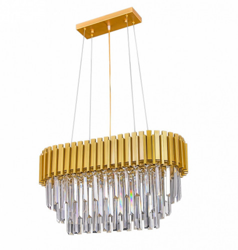 люстра emerald l66 латунь, прозрачное стекло в Смоленске