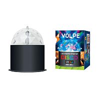 светодиодный светильник-проектор (09840) volpe disco uli-q302 03w/rgb black в Смоленске