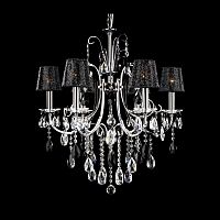 люстра md92721-6a от illuminati прозрачная/черная/ хром в Смоленске