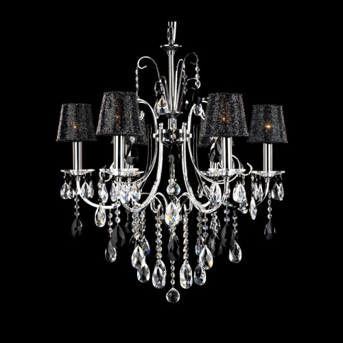 люстра md92721-6a от illuminati прозрачная/черная/ хром в Смоленске