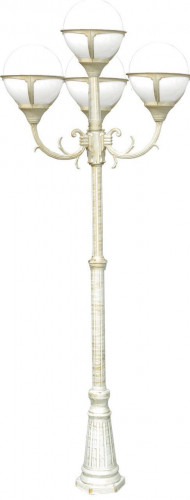 садово-парковый светильник arte lamp monaco a1497pa-4wg в Смоленске