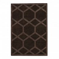 ковер ashton cocoa coffe 150x220 коричневый в Смоленске