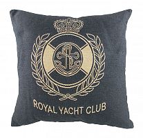 подушка с гербом королевского royal yacht club denim в Смоленске