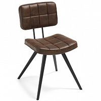 стул lola seat pu brown ноги эпоксидный черный c592u09 от la forma (ex julia grup) в Смоленске