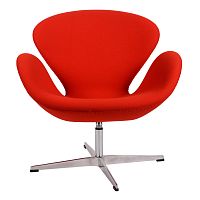 кресло arne jacobsen красное в Смоленске