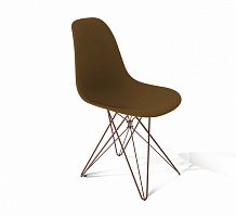 стул dsr коричневый s50 (eames style) в Смоленске