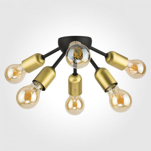 потолочная люстра tk lighting 1467 estrella black в Смоленске