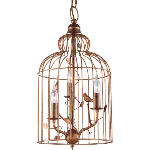 подвесная люстра arte lamp gabbia a1865sp-3bg в Смоленске