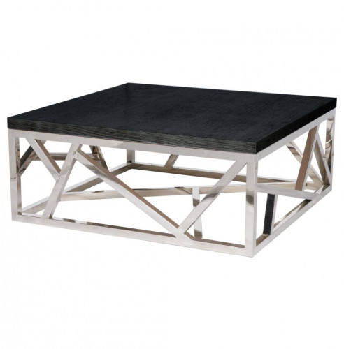 стол журнальный hf14063-2 черный, хром в Смоленске