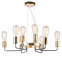 подвесная люстра arte lamp gelo a6001lm-9bk в Смоленске