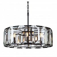 люстра harlow round d75 черное основание, прозрачное стекло в Смоленске