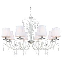 подвесная люстра arte lamp romana snow a1743lm-8wh в Смоленске