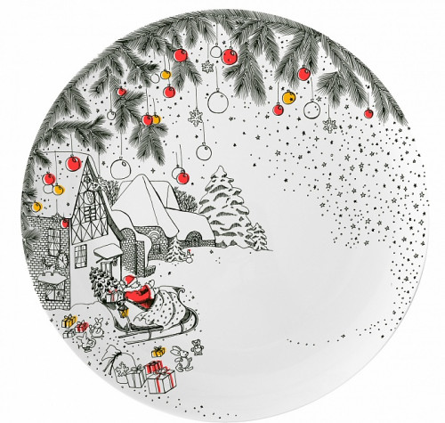 блюдо сервировочное happy new year в Смоленске