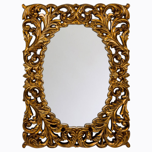 зеркало большое золотое овальное в резной раме гарнье в Смоленске