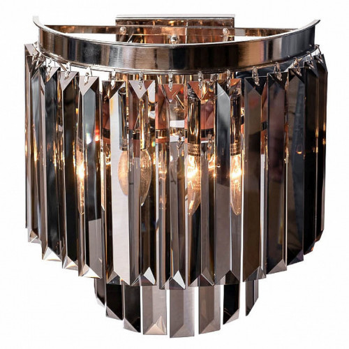 бра с подвесками двухъярусное odeon никель в Смоленске