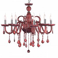 подвесная люстра ideal lux giudecca sp8 rosso в Смоленске