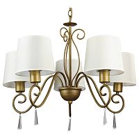 подвесная люстра arte lamp carolina a9239lm-5br в Смоленске