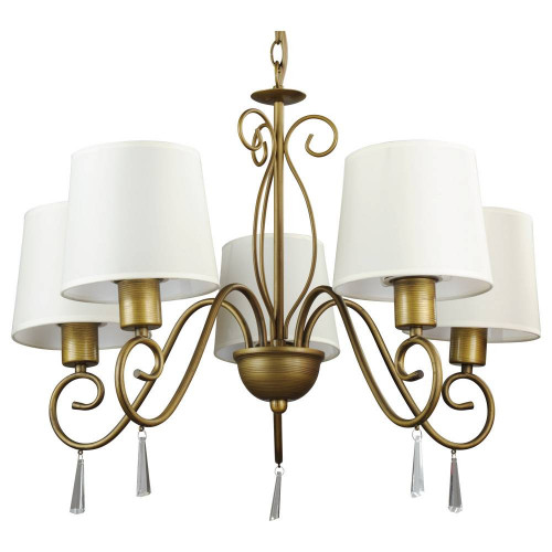 подвесная люстра arte lamp carolina a9239lm-5br в Смоленске