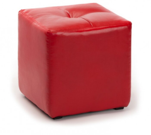 пуф шарм-дизайн комфорт красный в Смоленске