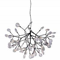 подвесная люстра crystal lux evita sp63 black/transparent в Смоленске