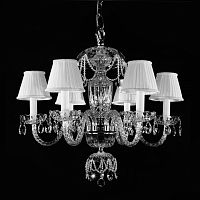 люстра 15000/6pp d-25 sw от martinez y orts белая/прозрачная/ хром в Смоленске