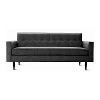 диван bantam sofa большой прямой темно-серый в Смоленске