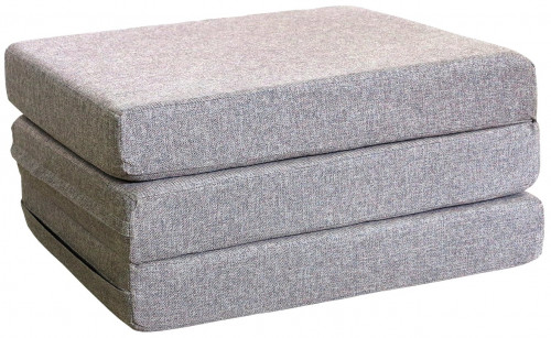 пуф шарм-дизайн матрас мобильный шаг мальта серая в Смоленске