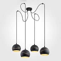 подвесная люстра tk lighting 2221 yoda black orbit в Смоленске