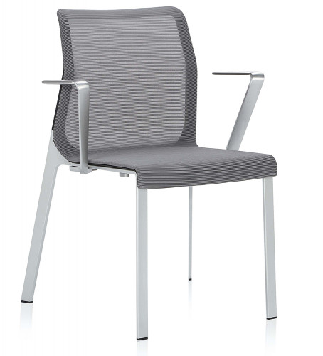 кресло pegus с подлокотниками серое в Смоленске