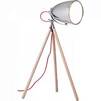 лампа настольная chromatic tripod на деревянном штативе в Смоленске