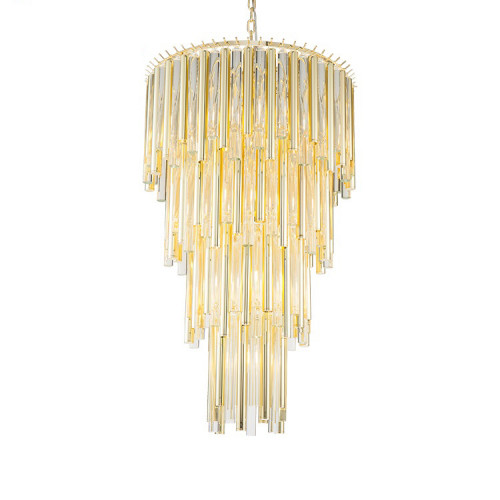 люстра gigi 13 gold от delight collection прозрачная/золото в Смоленске