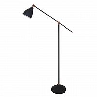 торшер arte lamp braccio a2054pn-1bk в Смоленске