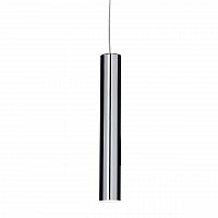 подвесной светодиодный светильник ideal lux ultrathin sp1 small round cromo в Смоленске