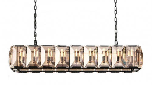 люстра harlow l130 черное основание, прозрачное стекло в Смоленске