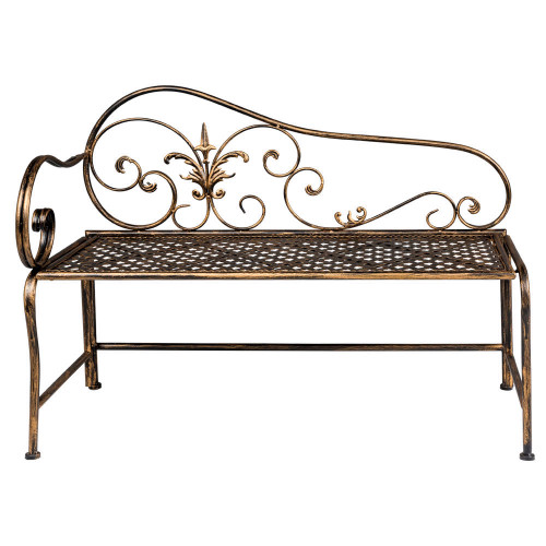 металлическая скамья «лемож» (королевская бронза) в Смоленске