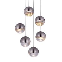 подвесной светильник globo 6u nickel от delight collection в Смоленске